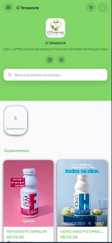 Catálogo O Terapeuta na Catloji